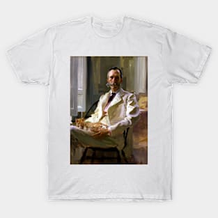 Cecilia Beaux Man with the Cat (Henry Sturgis Drinker) T-Shirt